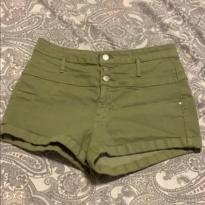 High Waisted Refuge Shorts